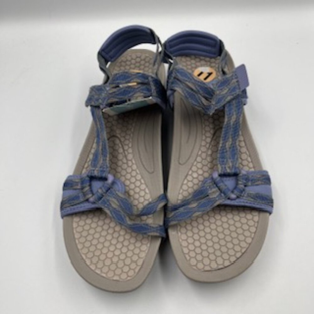 NEW Bare Trap Dandy Hiking Sandals Women’s Size 11 Low Wedge Adjustable NWT - Picture 2 of 12